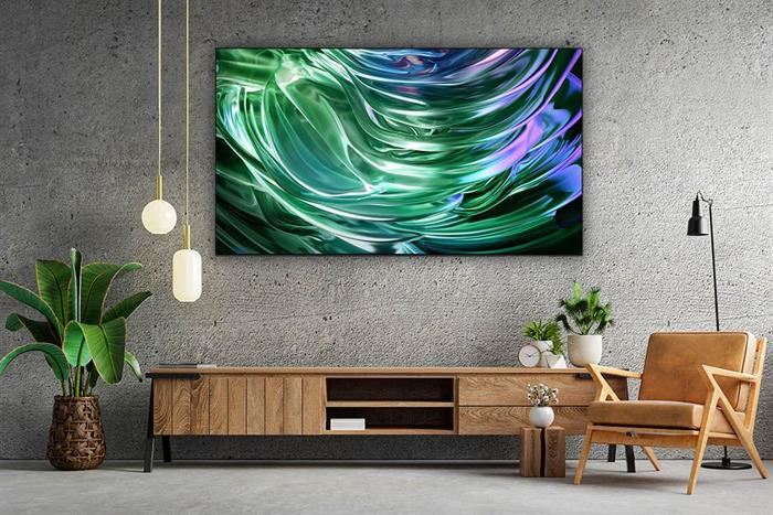 Smart Samsung Tivi OLED AI 4K 65 inch QA65S90D có thiết kế tinh tế, sang trọng, xứng tầm một sản phẩm cao cấp